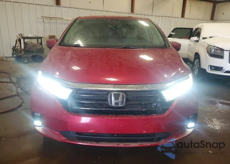 2021 Honda Odyssey Exl z USA, uszkodzony, nr VIN 5FNRL6H78MB042149